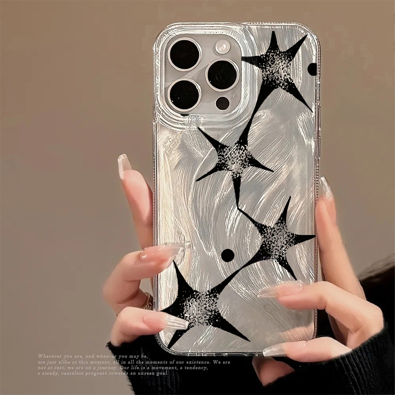 Apple Iphone 15 - Shining Star Trendy Pattern Phone Case