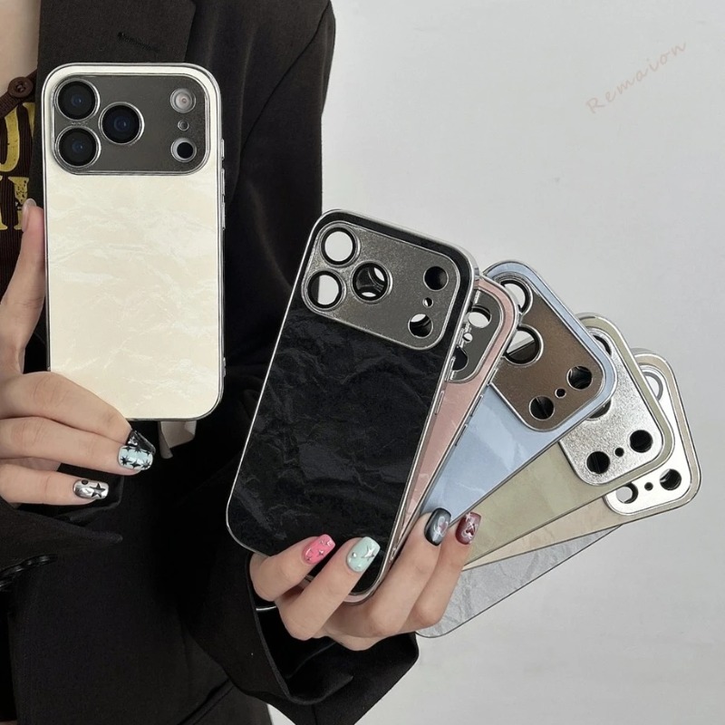 Luxury Plating Learther Phone  - Camera Lens Protector 评论和价格