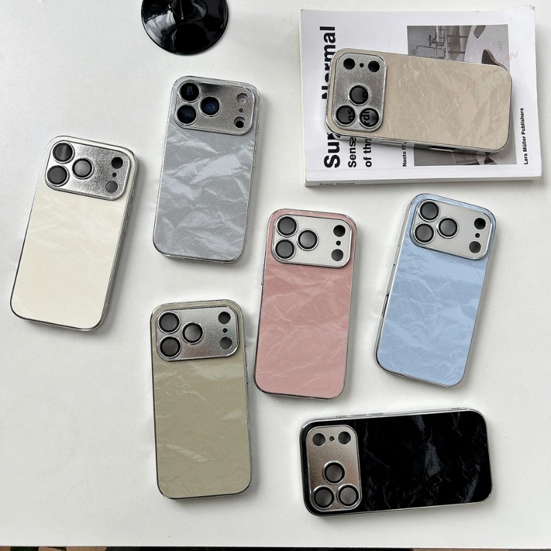 Luxury Plating Learther Phone  - Camera Lens Protector 评论和价格