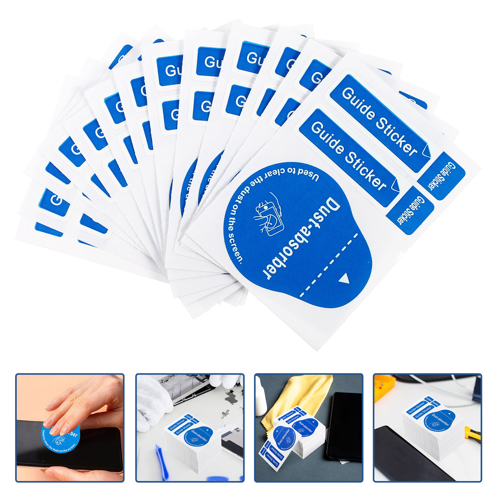 200pcs LCD Screen Dust Removal - Dust Removal Sticker 评论和价格