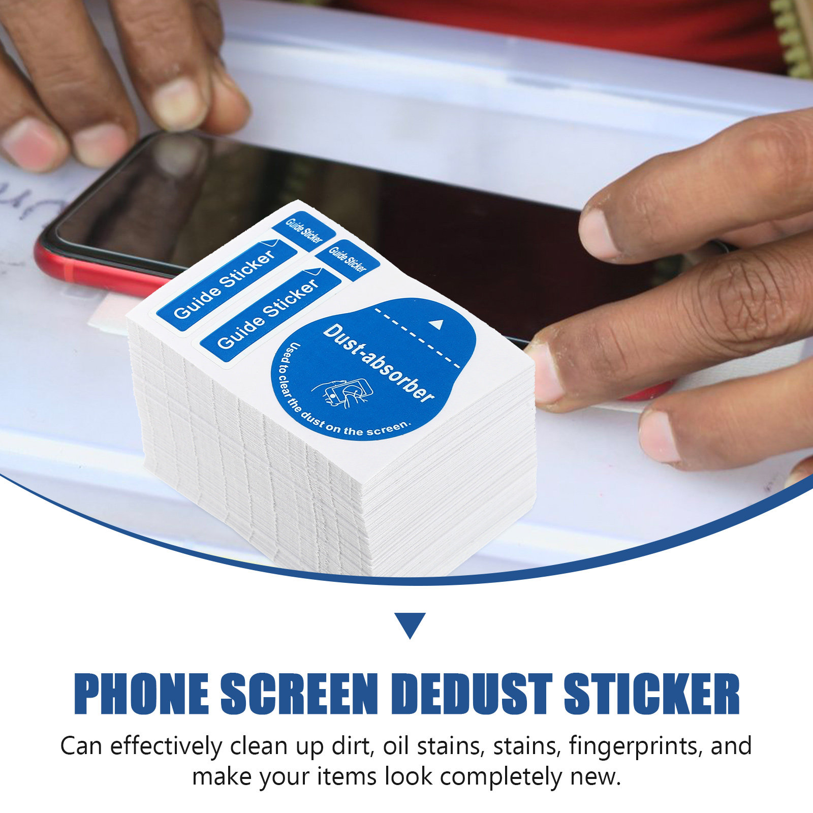 200pcs LCD Screen Dust Removal - Dust Removal Sticker 评论和价格