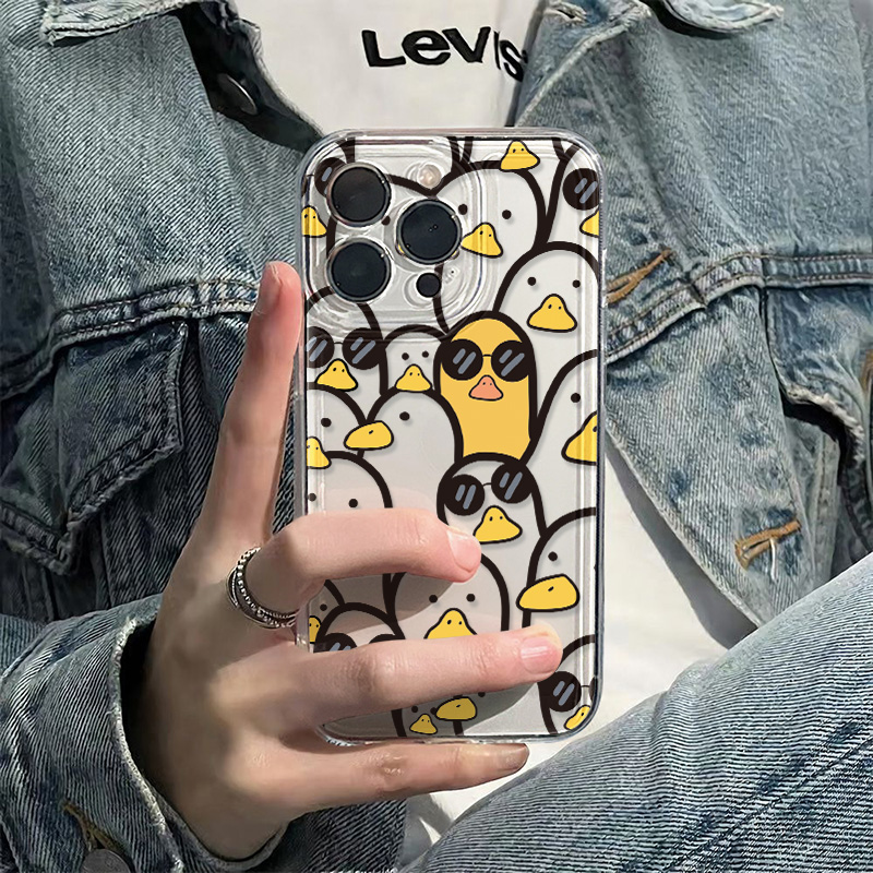 Cute Cartoon Duck Case Girls F - Apple Iphone 15 评论和价格
