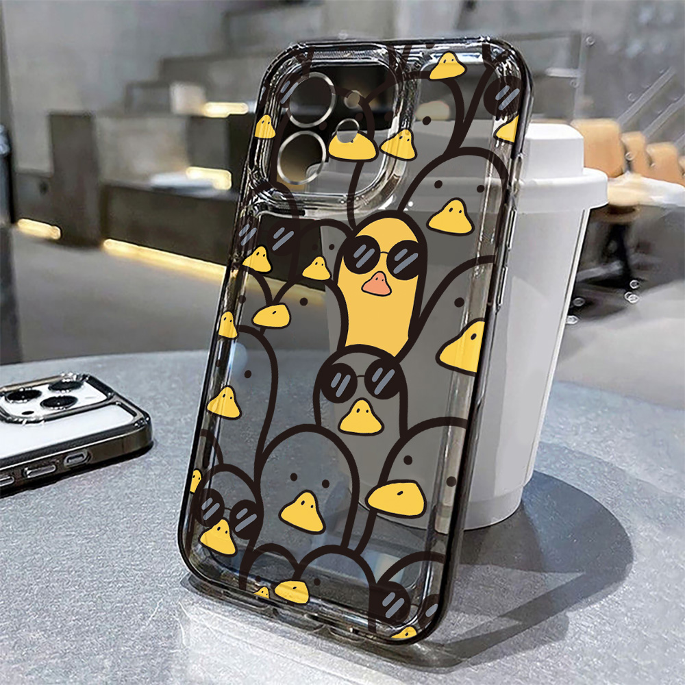 Cute Cartoon Duck Case Girls F - Apple Iphone 15 评论和价格