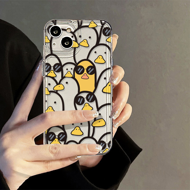 Cute Cartoon Duck Case Girls F - Apple Iphone 15 评论和价格