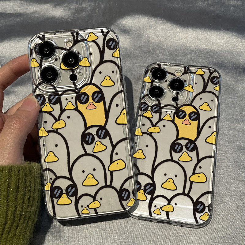 Cute Cartoon Duck Case Girls F - Apple Iphone 15 评论和价格