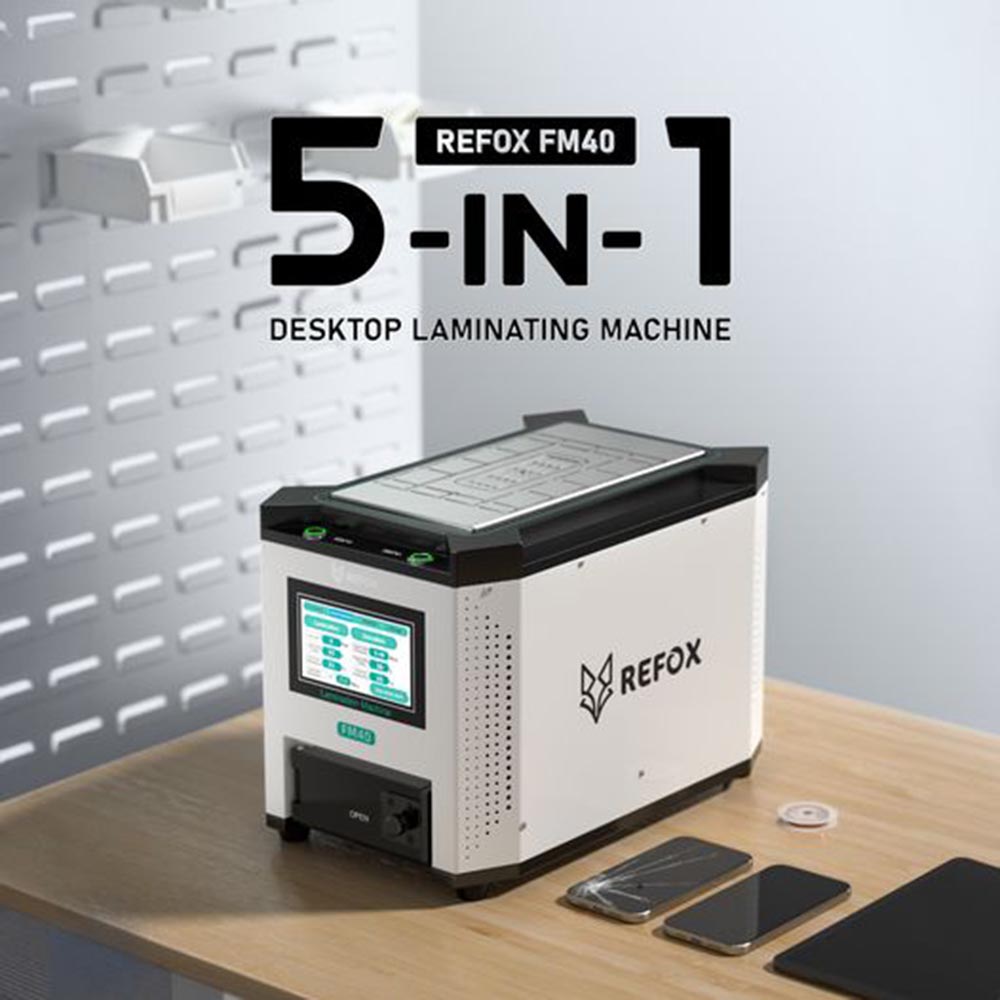 REFOX FM-40 5in1 Laminating Ma - Screen Alignment Tool 评论和价格