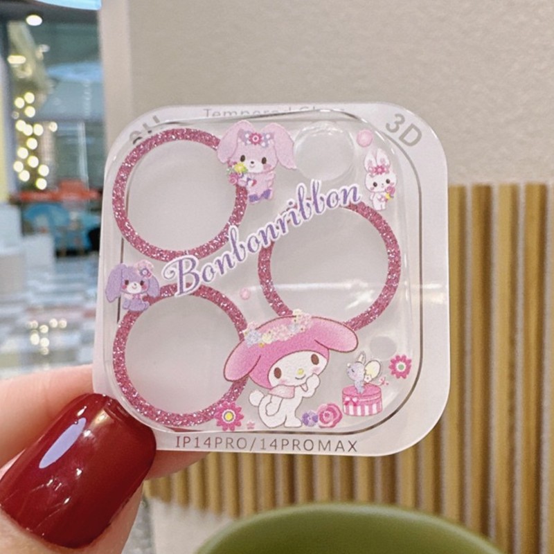 Sanrio Hello Kitty Kuromi Glit - Tempered Glass Screen 9H 评论和价格