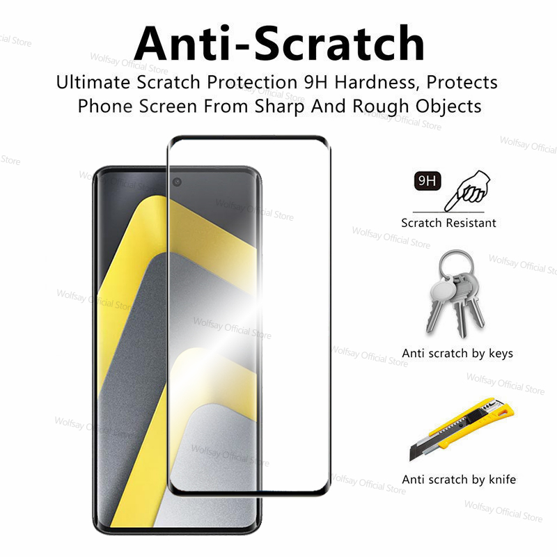 3/2/1 PCS 3D Curved Edge Glass - Curved Edge Screen 评论和价格
