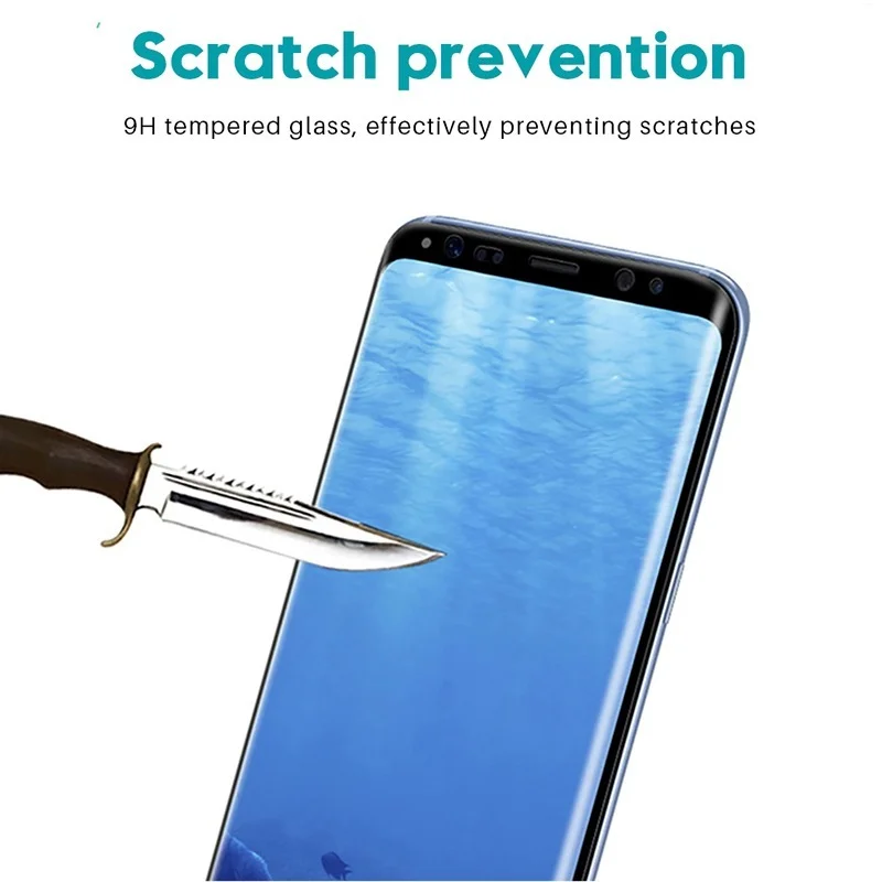 9D Curved Tempered Glass Film  - Curved Edge Screen 评论和价格