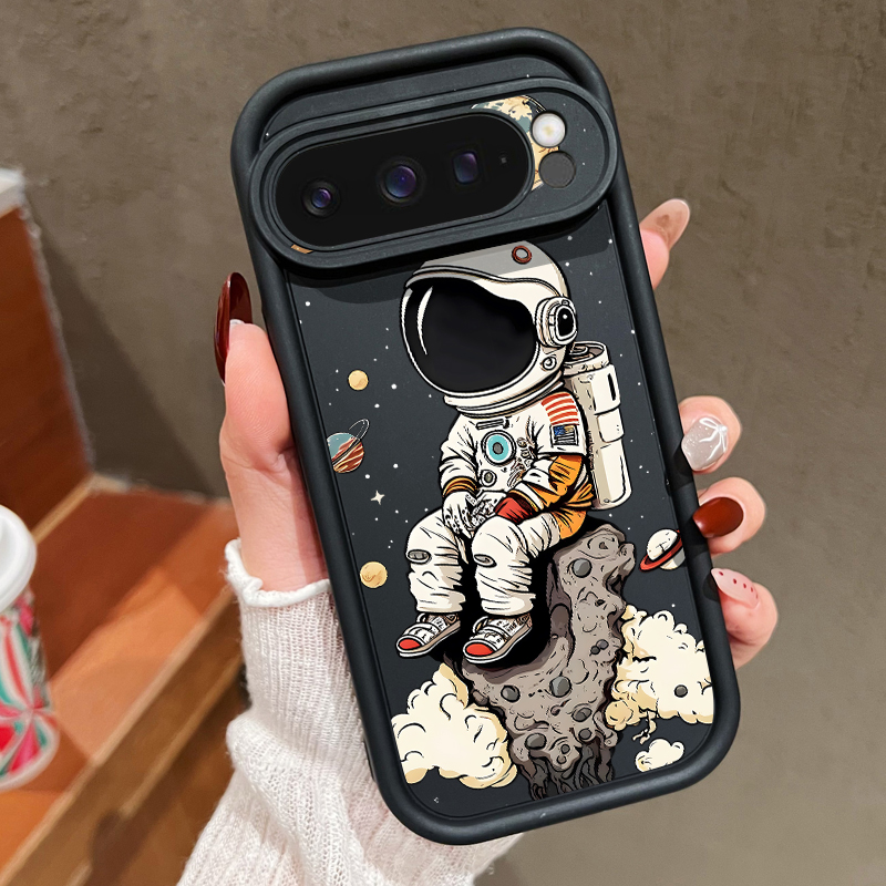 Cartoon Astronaut Print TPU Ph - Google Pixel 9 Pro 评论和价格