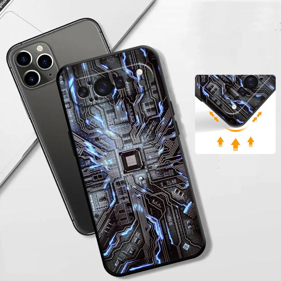 Retro Circuit Board Funda Phon - Google Pixel 9 Pro 评论和价格